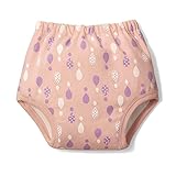 【こどものトイレトレーニングに】おねしょパンツ　　ピンクしずく　サイズ:100