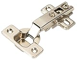 Hafeleキャビネットドアヒンジ|ヨーロピアンスタイル110度開くフルオーバーレイ調整可能セルフ閉じるスチールキャビネットドアヒンジ 2 Pair 311.60.50R.02