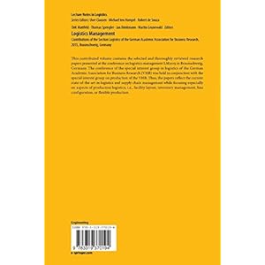 Logistics Management: Contributions of the Section Logistics of the German Academic Association for Business Research, 2015, Braunschweig, Germany (Le