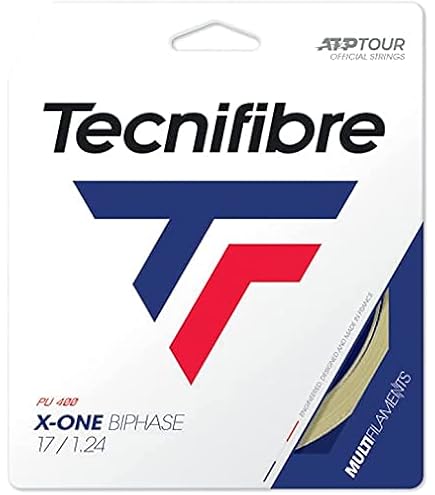 Amazon.co.jp: Tecnifibre 01GXO124XB Tennis String, Single, X-One 