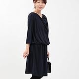 モーハウスの授乳服　サイドスリットタイプ　グラット (ネイビー)