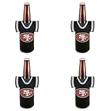 NFL San Francisco 49ersジャージーBottle Koozie 4パック