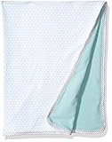 SkipHop Baby-Boys Newborn Petite Triangles Receiving Blanket, Blue, One Size