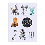 ステッカー 防水シール 2/4/6枚セット キングダムハーツ キングダムハーツ キングダムハーツ キングダムハーツ キングダムハーツ キングダムハーツ キングダムハーツ キングダムハーツ スーツケースステッカー Sticker テレビゲームステッカー シール デカール DIY装飾 スーツケース 自転車 ヘルメット 荷物 水筒 パソコン ギター 携帯 ノートなど適用 ギフト