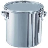 日東金属工業:日東 ステンレスタンク ストレートクリップ式密閉タンク(フタ付) 100L CTH-47H 型式:CTH-47H