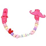 赤ちゃんのおしゃぶりリーシュコード/ケース特別おしゃぶりクリップおしゃぶりホルダー（ラブリー）