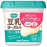 ポッカサッポロ　ソイビオ豆乳ヨーグルト プレーン無糖（400g×12コ）クール便