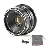 7artisans 25mm F1.8APS-CマイクロフォーサーズMFTM4 / 3カメラ用手動固定レンズPanasonicG1 G2 G3 G4 G5 G6 G7 GF1 GF2 GF3 GF5 GF6GM1オリンパスEMP1EPM2 E-PL1 E-PL2 E-PL3 E-PL5- 黒