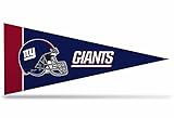 公式ライセンス商品New York Giants NFLミニペナント、4 " x 9 "