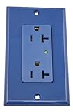 Leviton 5380-B 20 Amp, 125 Volt, Decora Plus Duplex Surge Suppressor Receptacle, Straight Blade, Ind