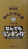 静岡県あんたが大賞 なんでもランキング
