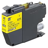 エコリカ ブラザー LC411Y対応リサイクルインク 通常容量 イエロー/染料 DCP-J1800N DCP-J526N DCP-J528N DCP-J914N DCP-J915N DCP-J926N DCP-J928N MFC-J739D MFC-J904N MFC-J905N MFC-J939D 残量表示対応 封筒パッケージ【Amazon.co.jp限定】