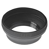 エツミ レンズフード ラバーフード N 52mm ブラック VE-2466