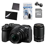 ニコン ミラーレス一眼カメラ Z30 ダブルズームキット & SDカード64GB ＆ クリーニングキット＆ 液晶保護フィルム ＆ クロス &ウィンドマフ