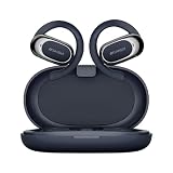 SANSUI サンスイ ワイヤレスイヤホン bluetooth イヤフォン ブルートゥース Bluetooth V5.4 ノイズキャンセリング 自動ペアリング 耳を塞がない 耳掛け式 IPX4防水規格 Type-C 急速充電 AAC SBCコーデック 小型 軽量 会議通勤 通学 スポーツ 音楽 ゲーム W92 (ブルー)
