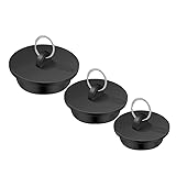 Yavoluy ゴム栓 バス用 お風呂用 排水口 止水栓 洗面台 排水栓 浴槽の栓 排水口 蓋 風呂栓 シンク 栓 浴槽排水部品 洗面台 浴槽 キッチン (46-51mm) [並行輸入品]