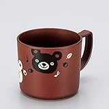 会津漆器 レンジ キッズマグ BR くま ［ 7.2 x 6.2cm ］ 【 子ども用 和食器 飲食店 業務用 】