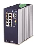 PLANET プラネット 産業用4ポート100/1000T 802.3at PoE + 4ポート100/1000Tマネージドスイッチ IGS-4215-4P4T