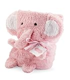 Pink Elephant Blanket ゾウの顔のついたブランケット