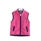 (チェリーレッド) CherryRed キッズ 子供服 女の子 男の子 ベスト 袖なし ベビーベスト秋冬 可愛い 120 レッド