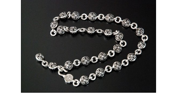 100 本物クロムハーツ クロスボールチェーンネックレス ネックレス メンズ 46 0 Epmhv Quito Gob Ec