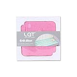 LAT(リー•アンド•タウン)ベットカバー　敷布団カバー　ベビー用フィッティングシーツ Baby Muslin fitted crib sheet　１枚セット　コットン100%(ピンク)