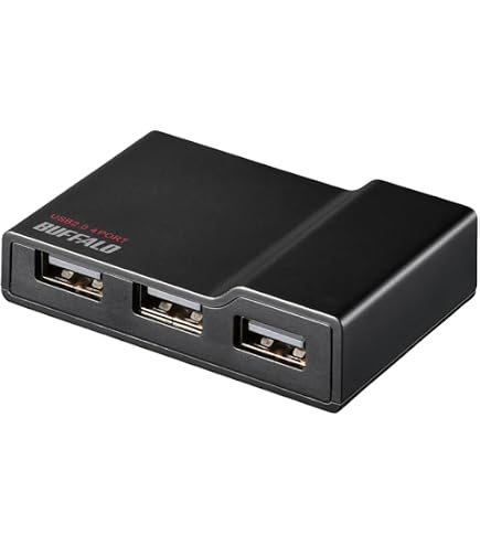 バッファロー外付けHDD 2TB ブラック TV・PC対応