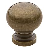 Baldwin 4702050 Classic Cabinet Knob, Antique Brass by Baldwin