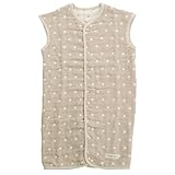 angerolux アンジェロラックス 2ウェイ 6重ガーゼ スリーパー 【日本製】 80-100cm ブラウン