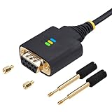 StarTech.com USB - RS232Cシリアル変換ケーブル／クロス／USB 2.0接続／2m／1ポートD-Sub 9 ピン／オス-メス／FTDI FT232R／COM保持機能／ESD保護／各種OS対応 1P6FFCN-USB-SERIAL