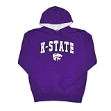Kansas State Wildcatsコロシアムパープルゾーンプルオーバーフリースパーカー L