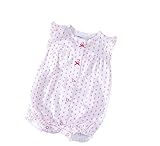 CHOUeTTe ベビー服 ロンパース 新生児～2歳まで 前開き 袖なし ノースリーブ 夏 綿100% 可愛い アニマル柄 リボン柄 出産祝い 誕生日プレゼントにもどうぞ 柄サイズ多数 オリジナルタオ