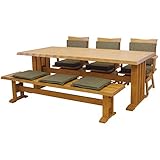 タマリビング ダイニング5点セット 伊吹 ナチュラル 50001507-22-37