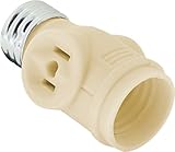 GE 54178 Socket Adapter Adds 2 Outlets to a Bulb Socket [並行輸入品]