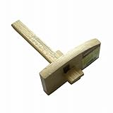角利産業(KAKURI) 木製スジ毛引 120mm