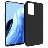 Reno9 A / Reno7 A 用 ケース オッポ Reno9 A / Reno7 A カバー ソフト TPU ハンバー 耐衝撃 ブラック SMPURF SPCR7AT2B