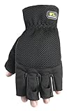 SUG Stretchable Fabric Work Carpenter's Glove-MED FINGERLESS GLOVE (並行輸入品)