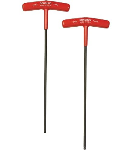 Eklind 4mm T-Griff Sechskantschlüssel – Kugelförmig, 22,9 Cm Schaft, Made In USA, Industriequalität