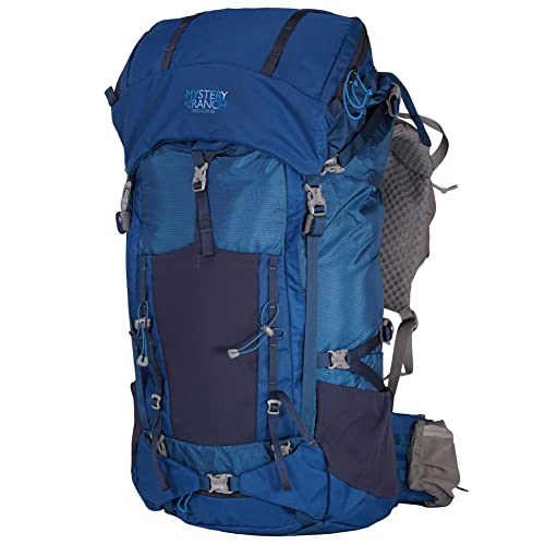 Mystery Ranch ブリッジャー55のベスト型ショルダーハーネスと高い通気性