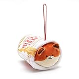 Anirollz Coosy x Nissin カップヌードル 3.5インチ ぬいぐるみ ミニブランケット ぬいぐるみ キーホルダー フォキシロール
