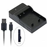 NinoLite USB型 バッテリー 用 充電器 海外用交換プラグ付 BN-VG107 BN-VG108 BN-VG109 BN-VG119 N-VG121 BN-VG129 等対応