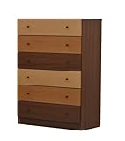 大川家具 nakakei ハイチェスト クルー 80cm幅 本体ブラウン 131347