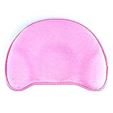 Hokonui ベビー枕 赤ちゃん枕 ベビーピロー ベビー用品　ベビーまくら 新生児 スリーピングピロー ジェルトン メモリーフォーム 頭の形が良くなる 手作り　かわいい(ピンク)[並行輸入品]