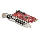 StarTech.com シリアル&パラレル増設PCI Expressインターフェースカード／1x DB25(IEEE 1284 パラレルポート) + 1x DB9(RS232C シリアルポート)／PCIe拡張ボード PEX1S1P950