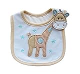 keeeady　キリン 　花　赤ちゃんのよだれかけ　防水よだれかけ　ベビー 新生児用 唾液タオル *1
