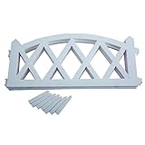 WORTH GARDEN ガーデンフェンス 48枚セット 600×10×350H ホワイト #3118JP