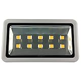 Morsen 500W投光器（電球色）LED投光器 新型なLED薄型投光器(作業灯)　 屋外用防雨型 防水等級IP65　 看板用ランプ/屋外用/庭園灯/集魚灯/駐車場用/倉庫作業/防犯用照明