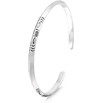 Amazon | [karencode] カレン シルバー ブレスレット シンプル