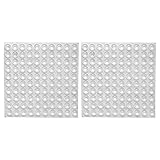 eBootクリアゴム足粘着バンパーパッドセルフスティックバンパーサウンドDampeningドアバンパーキャビネットバッファパッド、8.5 by 2.5 MM、200ピース