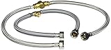 American Standard 033758-0050A Tee and Hose Kit [並行輸入品]